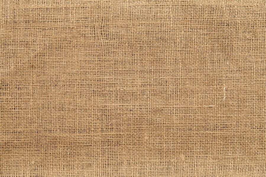 A close-up of a natural linen weave.