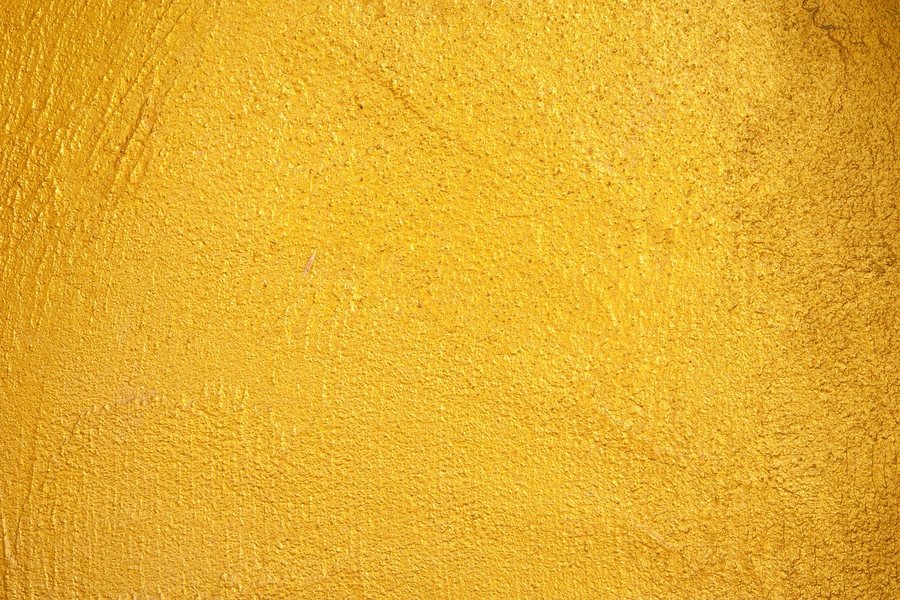 A close-up of a yellow fabric.